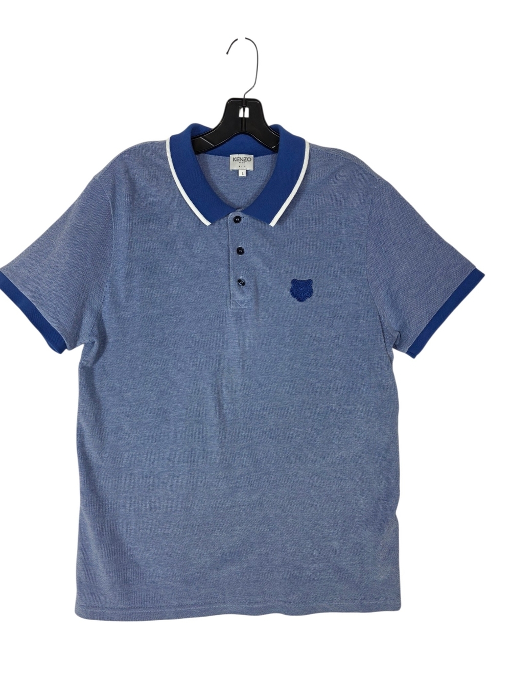 Kenzo Classic Blue Heather Polo